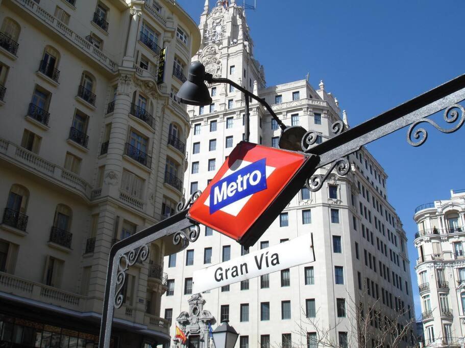 Apartament Flat For Groups 8 People In Gran Via-Cgrac4 Madryt Zewnętrze zdjęcie