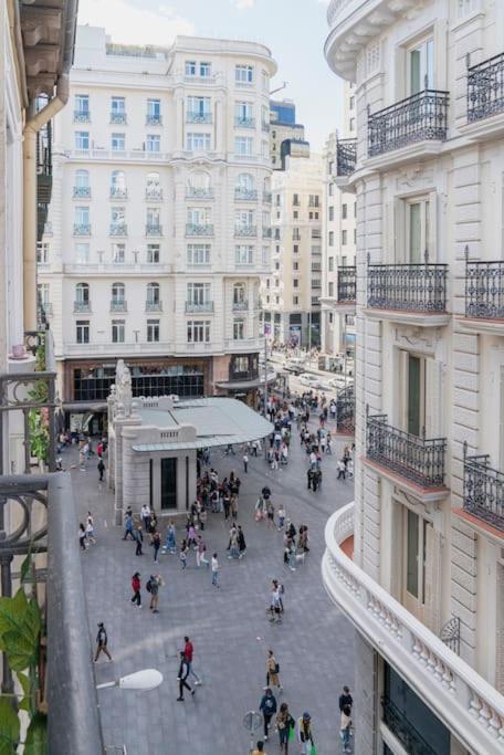 Apartament Flat For Groups 8 People In Gran Via-Cgrac4 Madryt Zewnętrze zdjęcie
